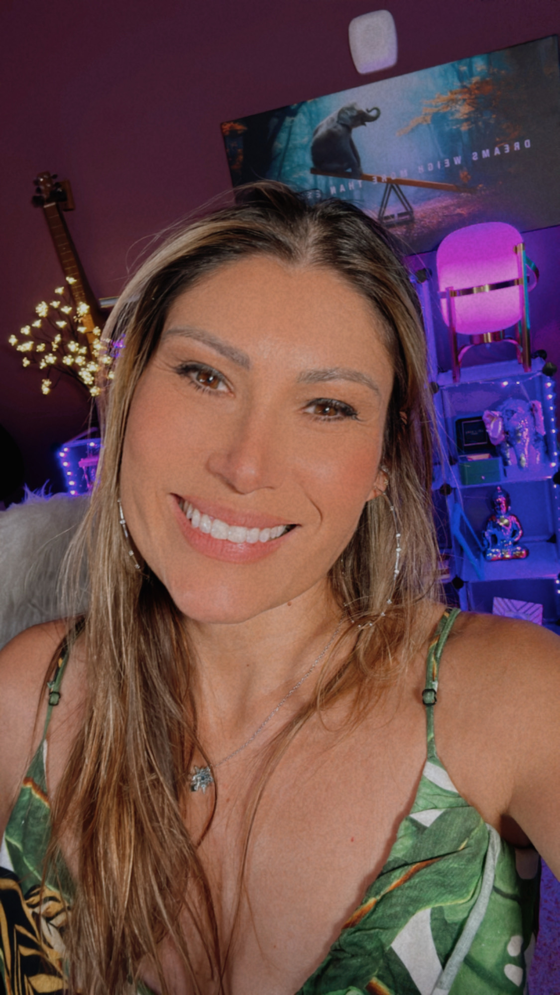 Lorna in her live streaming studio